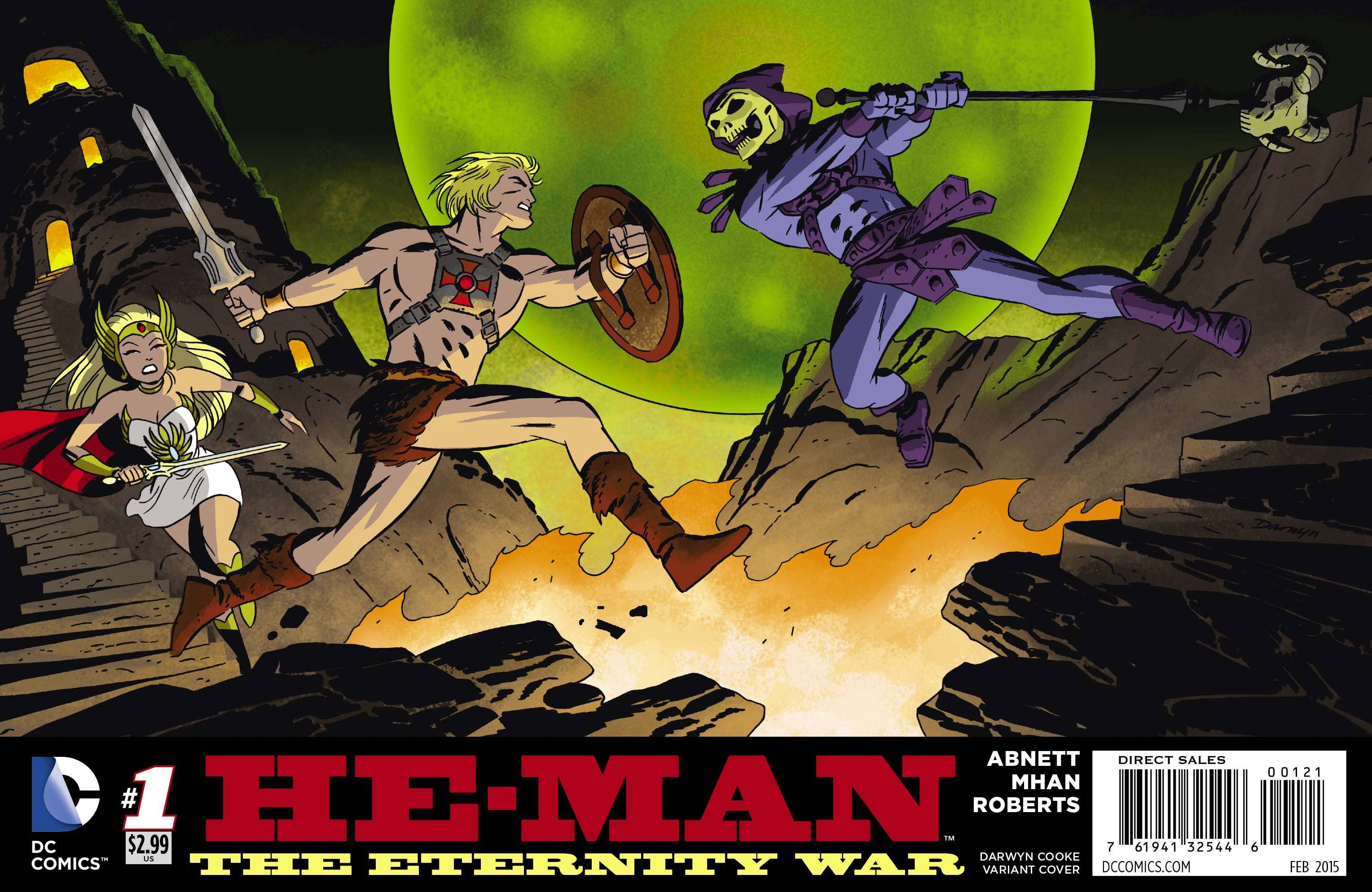 He Man The Eternity War #1 Darwyn Cooke Variant Edition