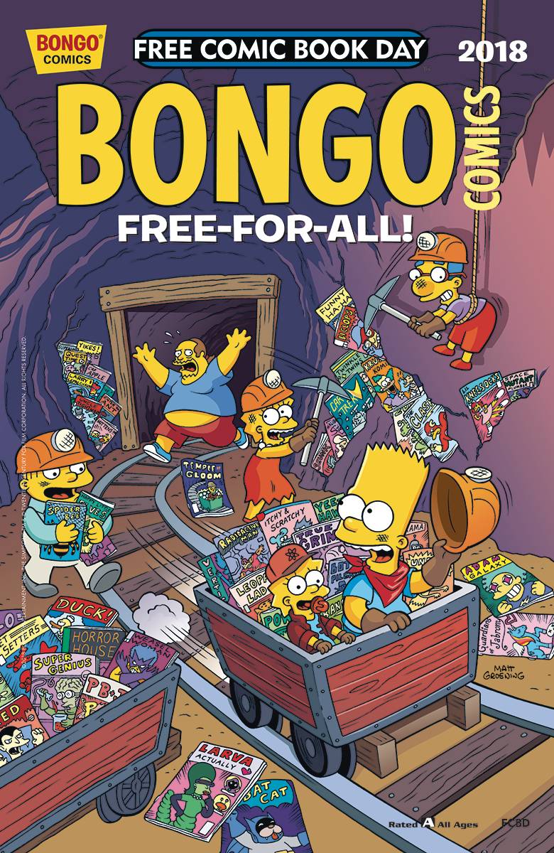 FCBD 2018 Bongo Comics Free-For-All