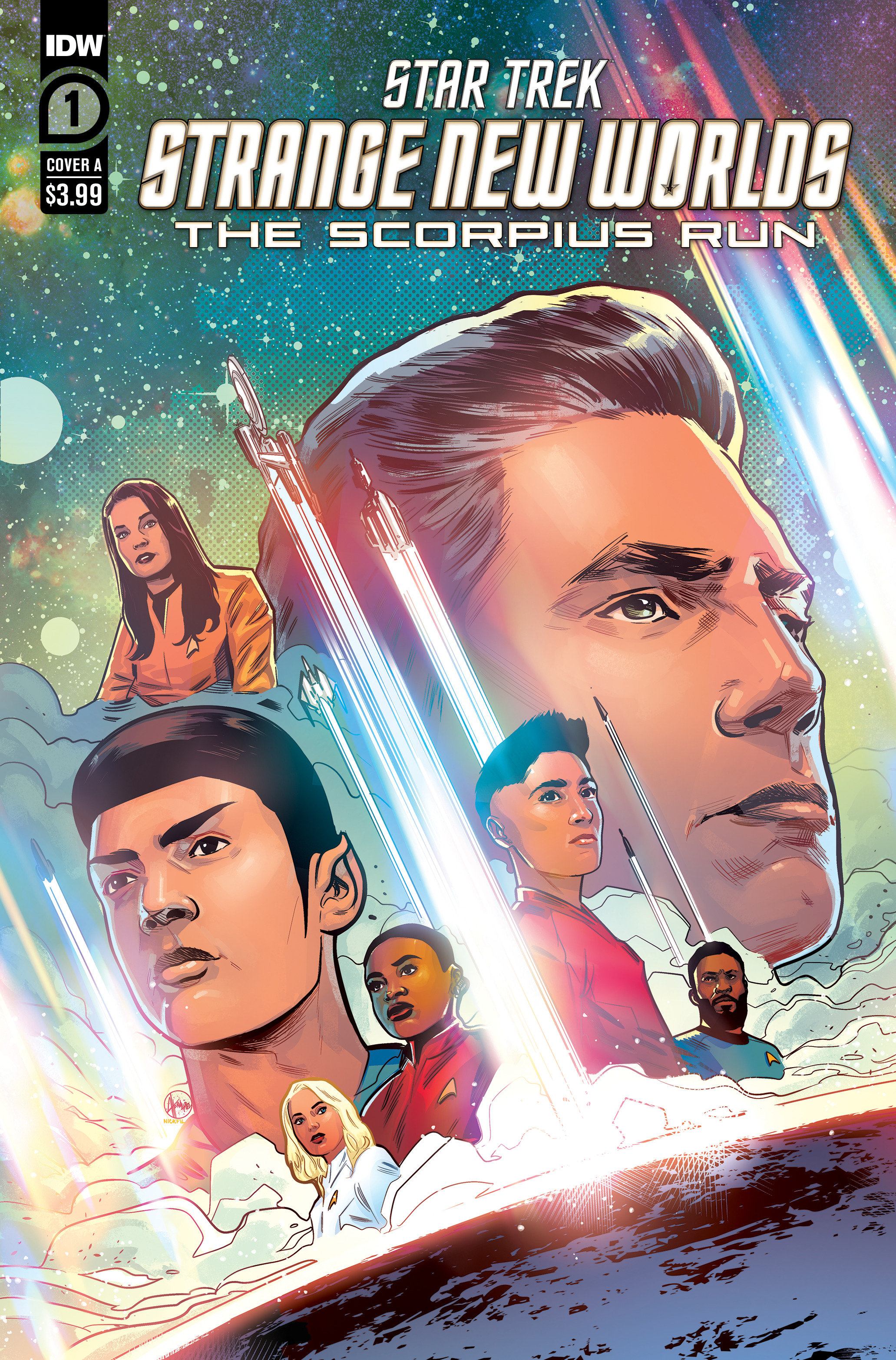 Star Trek: Strange New Worlds--The Scorpius Run #1 Cover A Hernandez