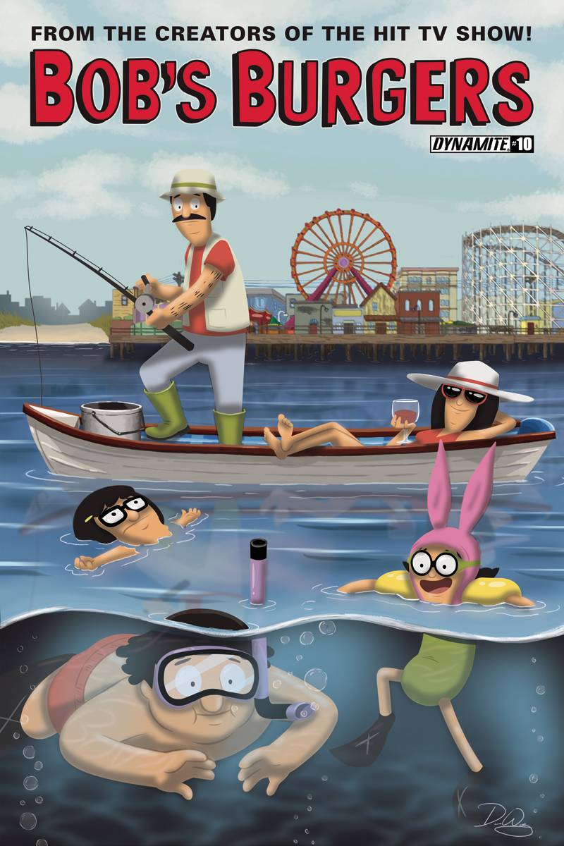 Bobs Burgers Ongoing #10 Cover B Wong