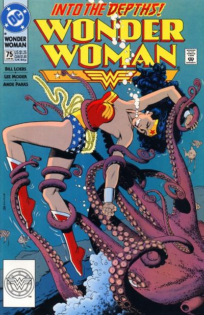 Wonder Woman #75 [Direct]-Very Fine (7.5 – 9) Brian Bolland Cover