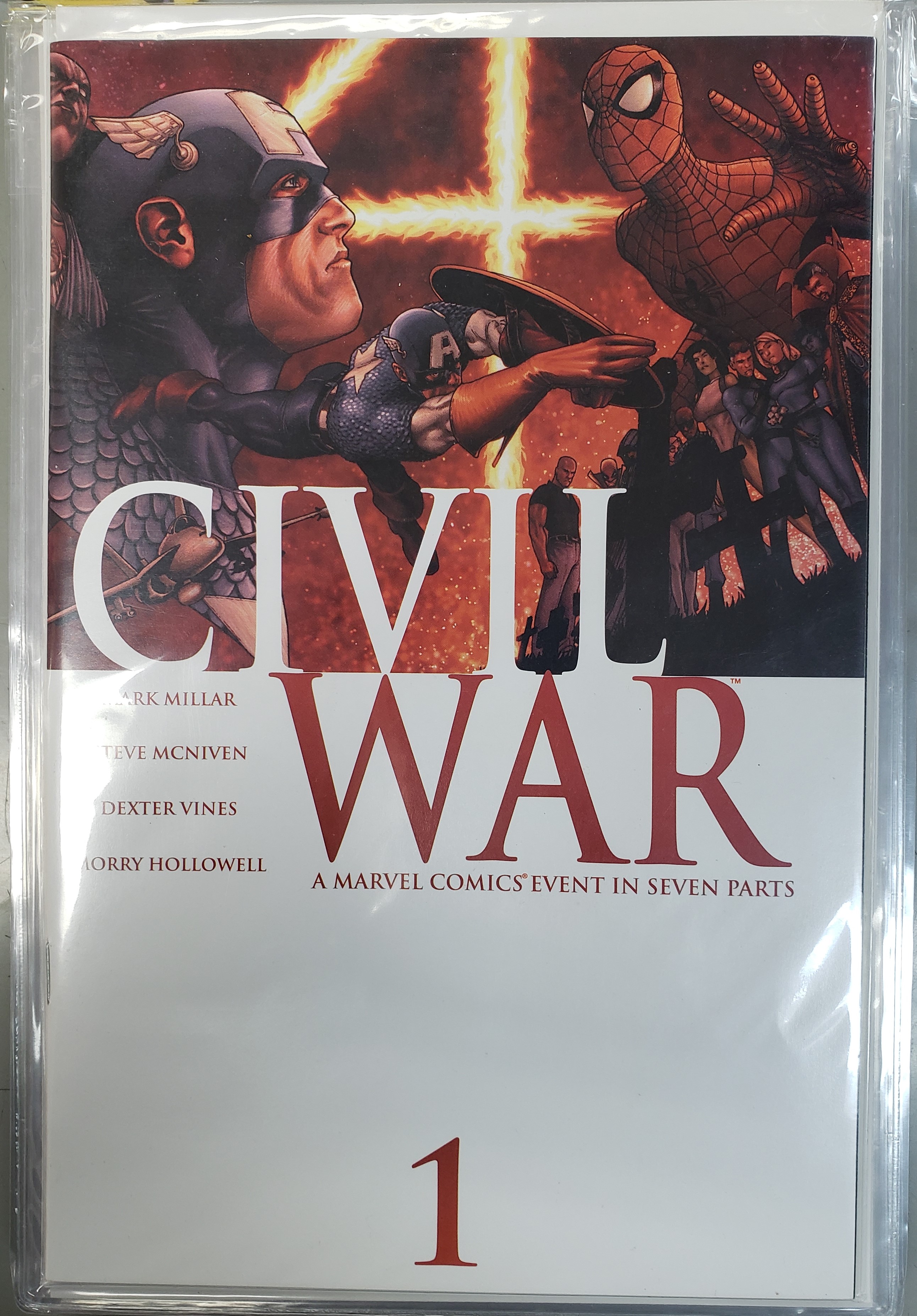 Civil War 1-7 (2007 Mark Millar Series)