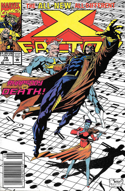 X-Factor #79 [Newsstand]-Fine (5.5 – 7)