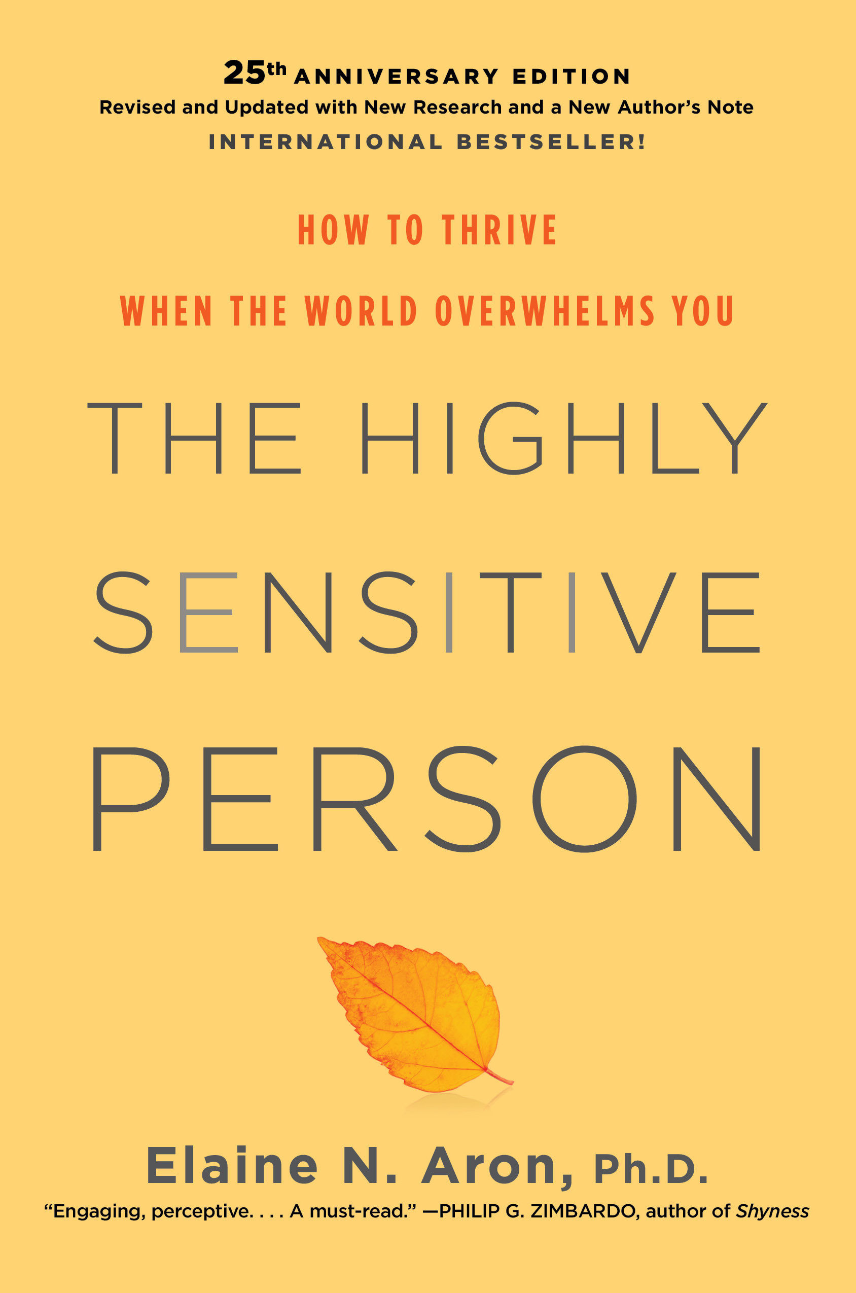 The Highly Sensitive Person (Hardcover Book)