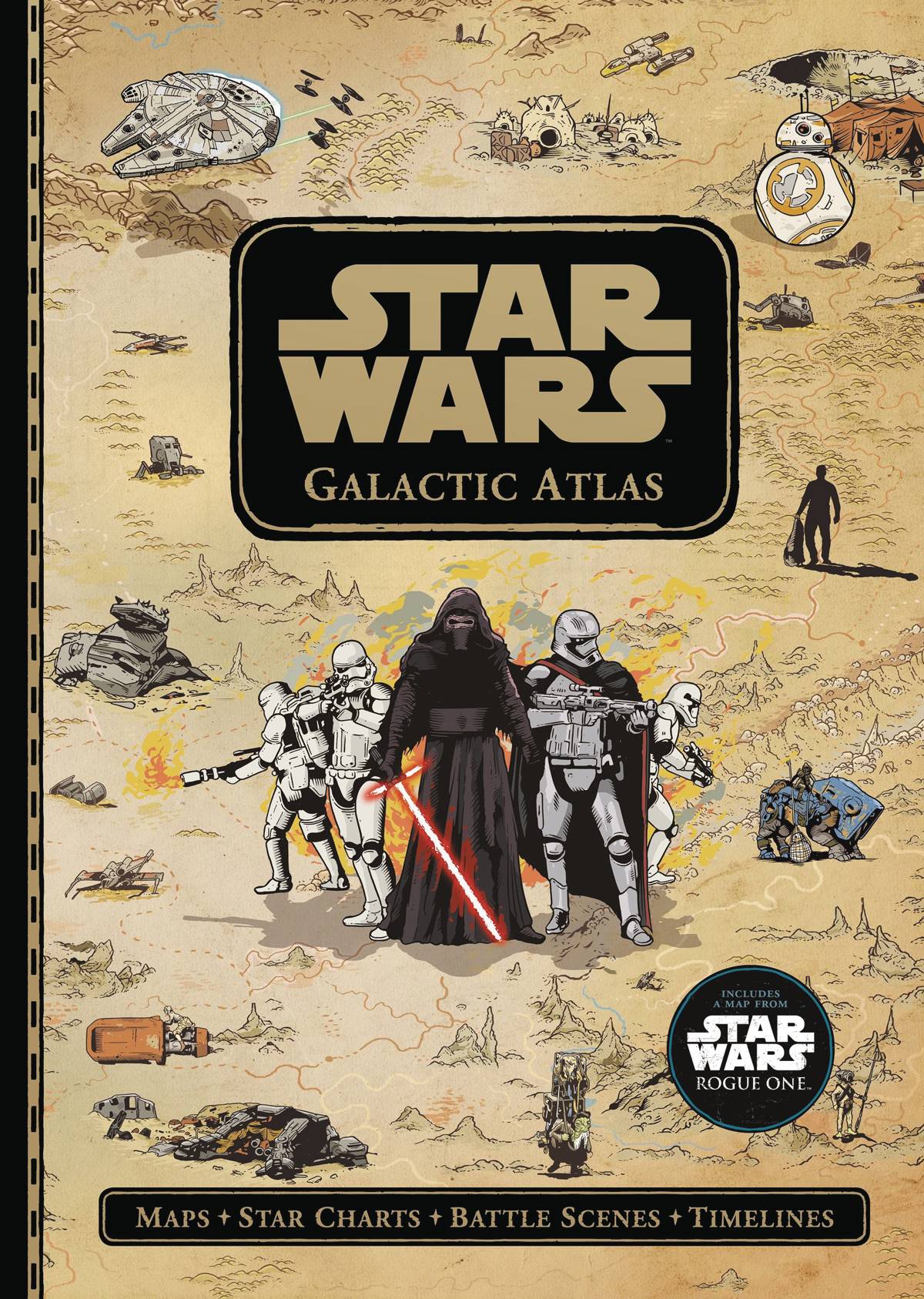 Star Wars Galactic Maps Illustrated Atlas Star Wars Universe Hardcover