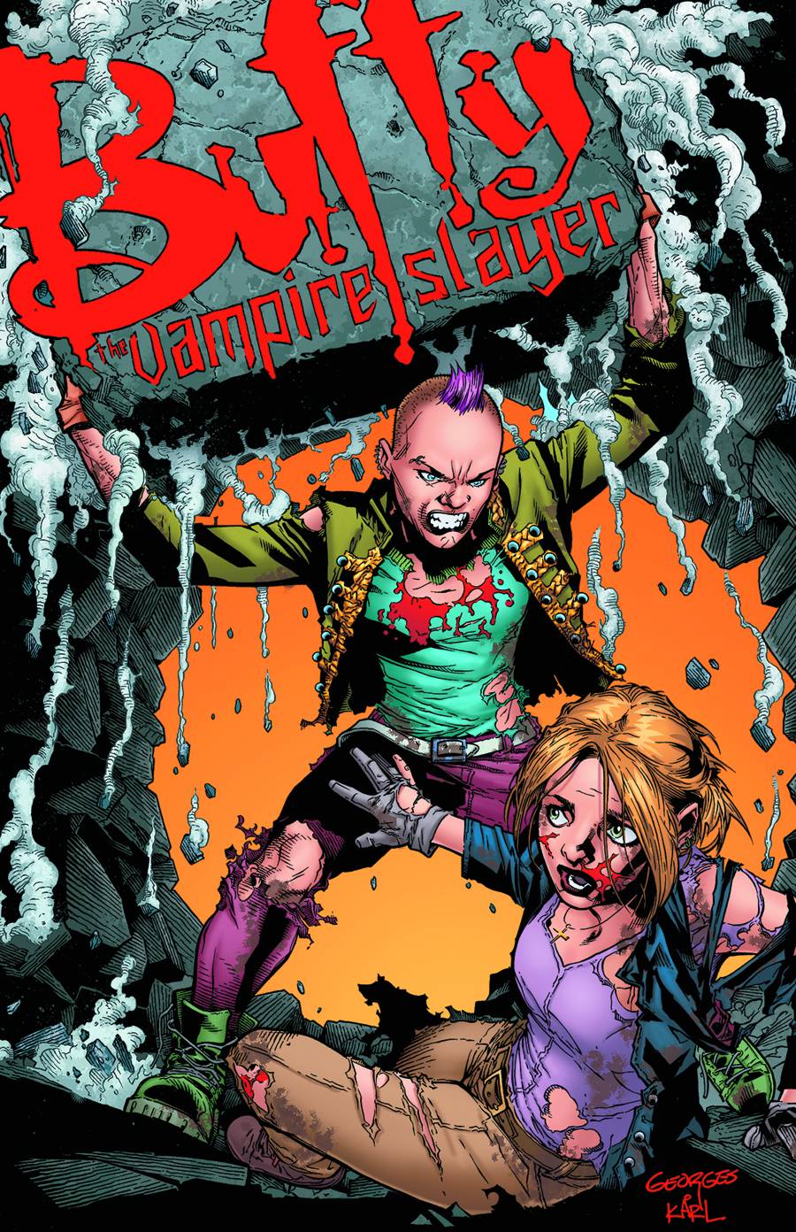 Buffy the Vampire Slayer Season 9 Freefall #24 Jeanty Variant Cover