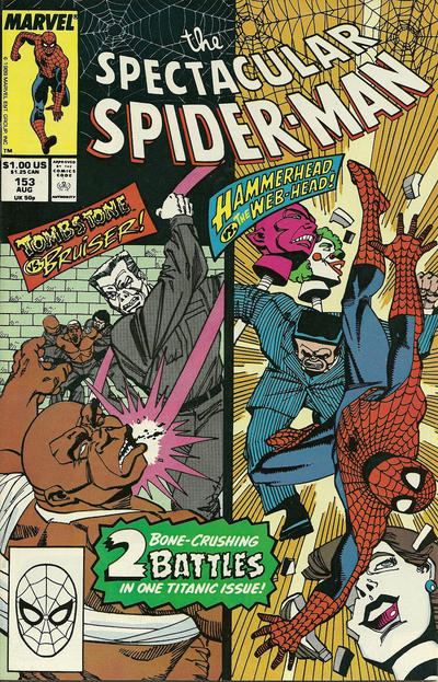 The Spectacular Spider-Man #153 [Direct] - Fn/Vf