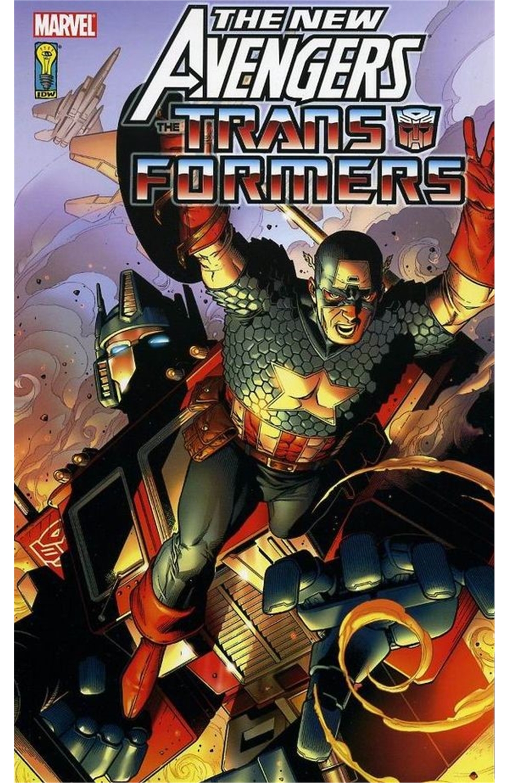 New Avengers Vs Transformers Graphic Novel