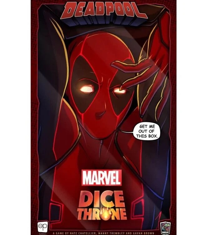 Marvel Dice Throne Deadpool Deluxe Board Game Expansion 