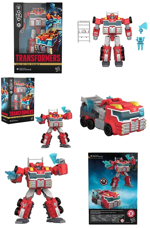 *Pre-Order* Transformers Age of The Primes Voyager Class Rescue Bot Heatwave