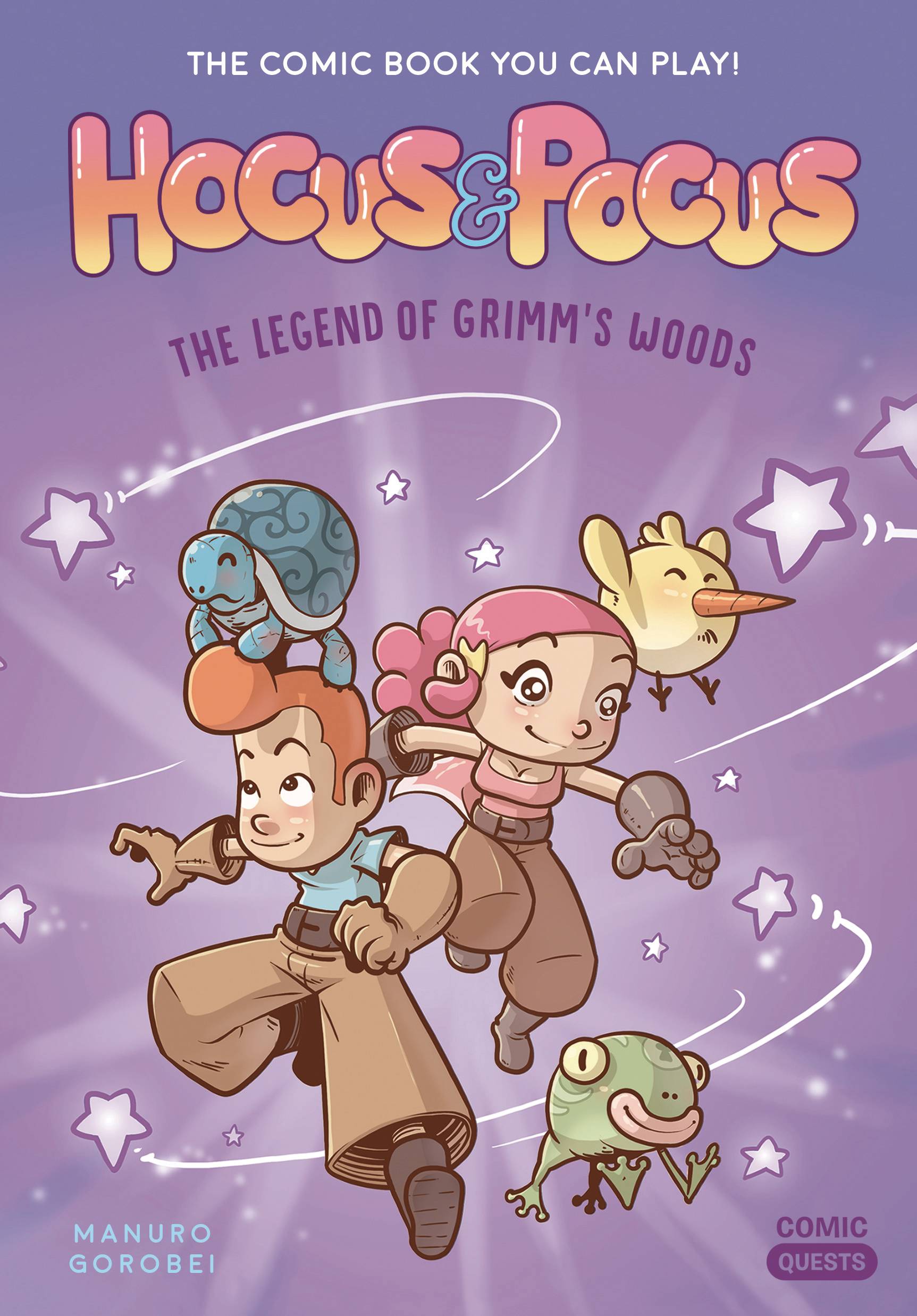 Comic Quests Volume 1 Hocus Pocus Legend of Grimms Woods