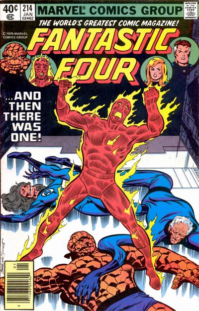 Fantastic Four #214 [Newsstand](1961)-Fine (5.5 – 7)