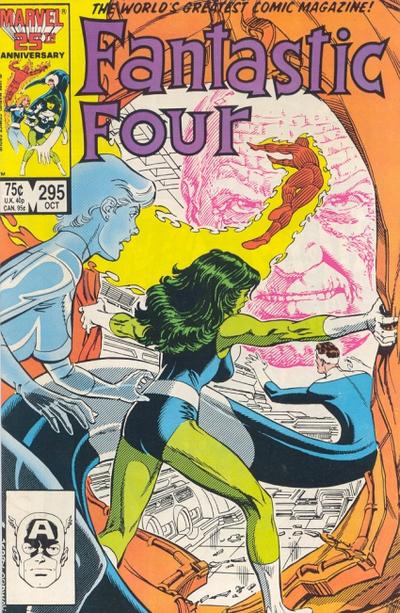 Fantastic Four #295 [Direct] - Fn/Vf