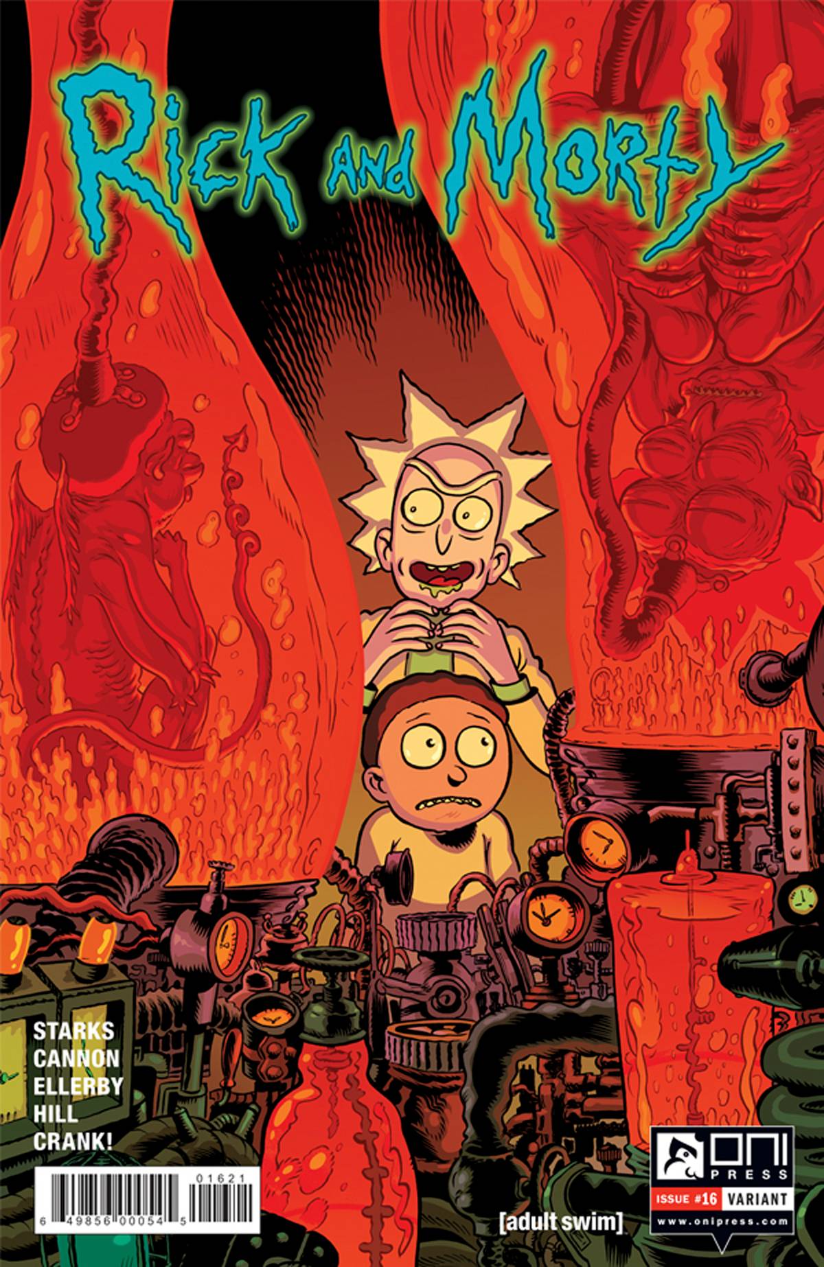 Rick and Morty #16 Incentive Variant Nixey (2015)