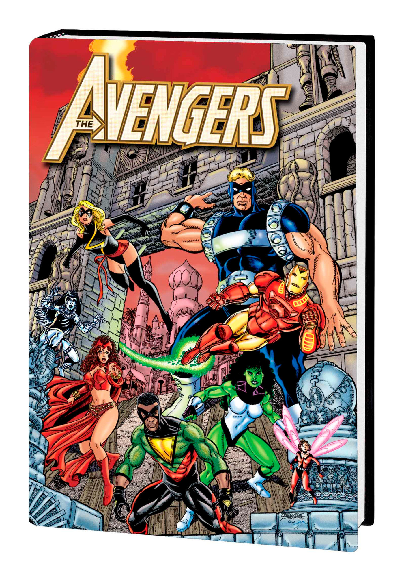 Avengers by Busiek Perez Omnibus Hardcover Volume 2 Perez Variant (2024 Printing)