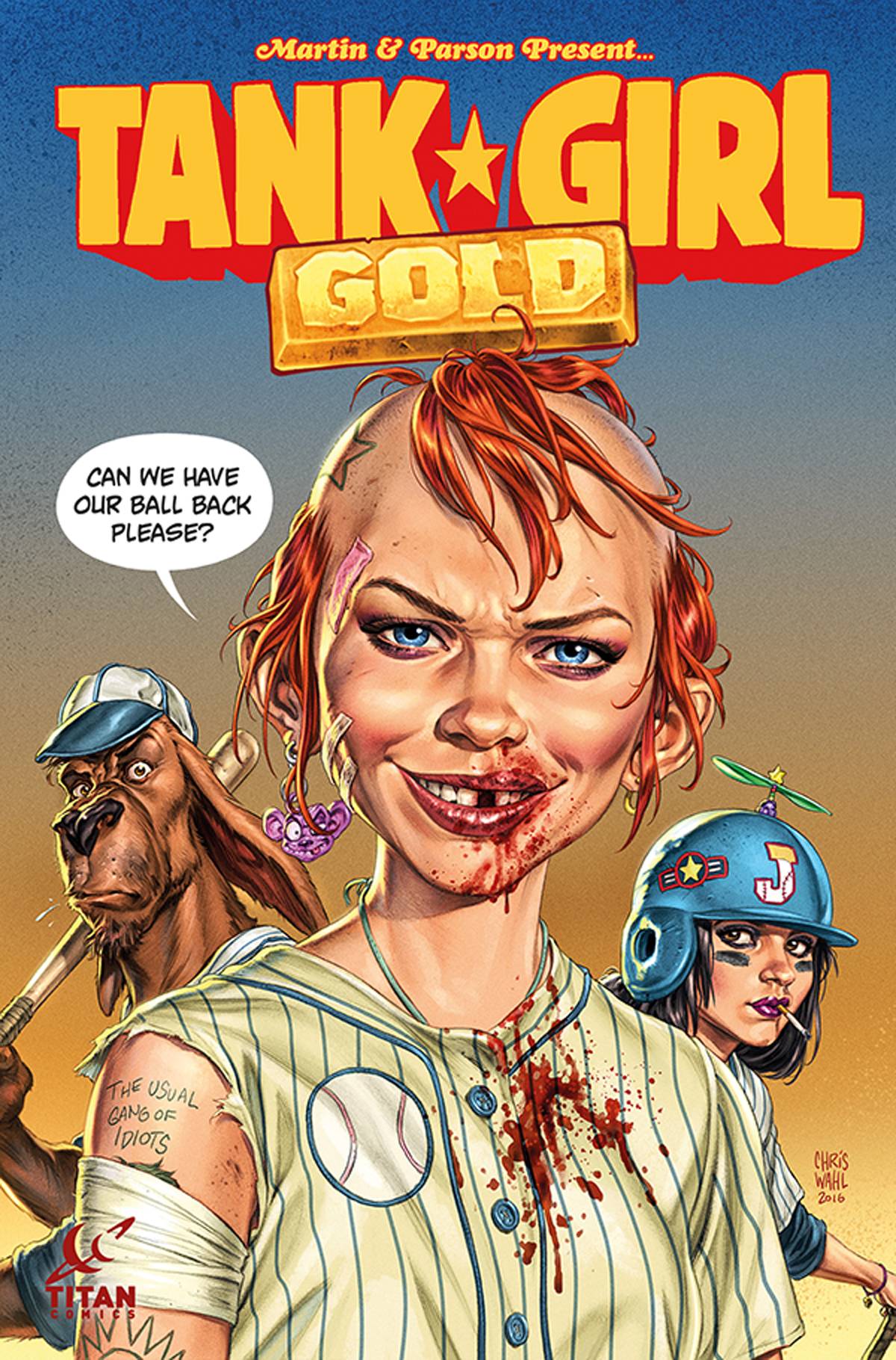 Tank Girl Gold Graphic Novel (Mature)