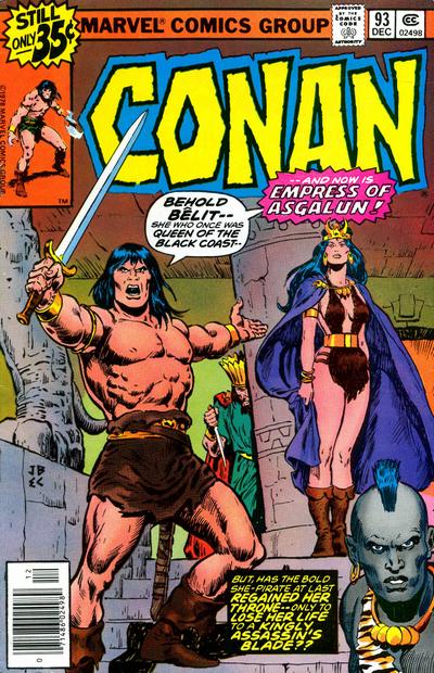 Conan The Barbarian #93 [Regular Edition]-Very Good (3.5 – 5)