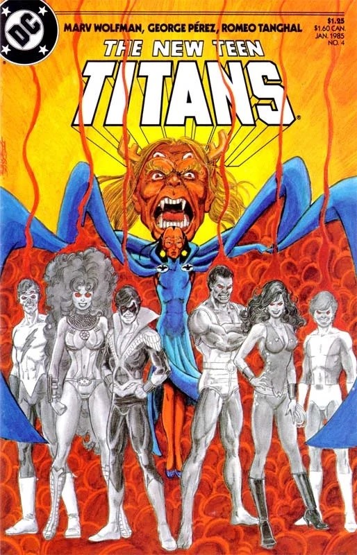 New Teen Titans (Volume 2) #4 January, 1985.