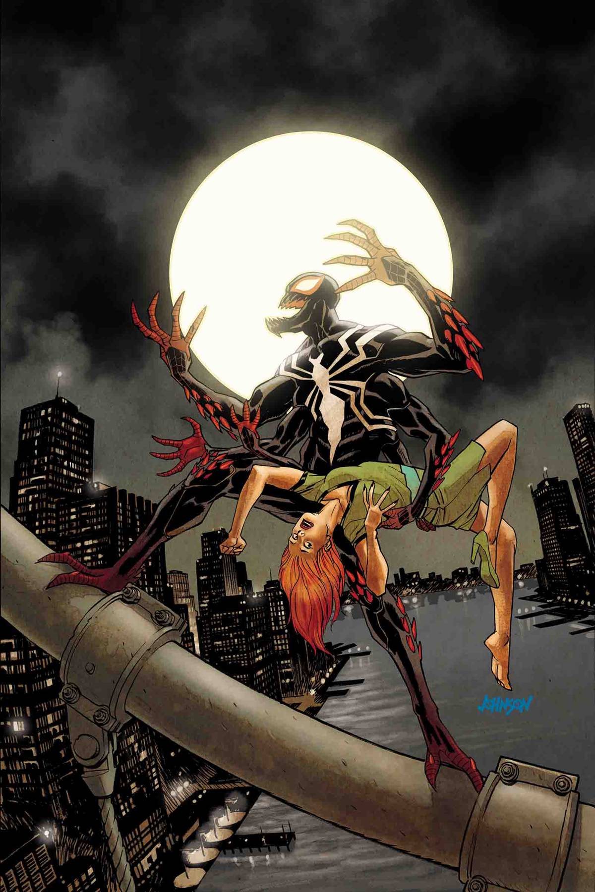 Amazing Spider-Man #25 Johnson Venomized Variant