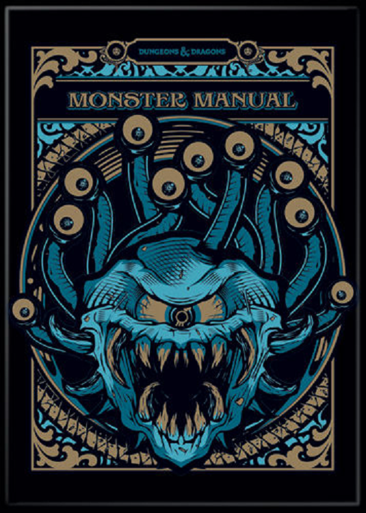 Dungeons & Dragons Special Edition Monster Manual Magnet