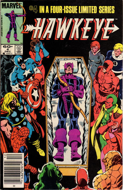 Hawkeye #4 [Newsstand]