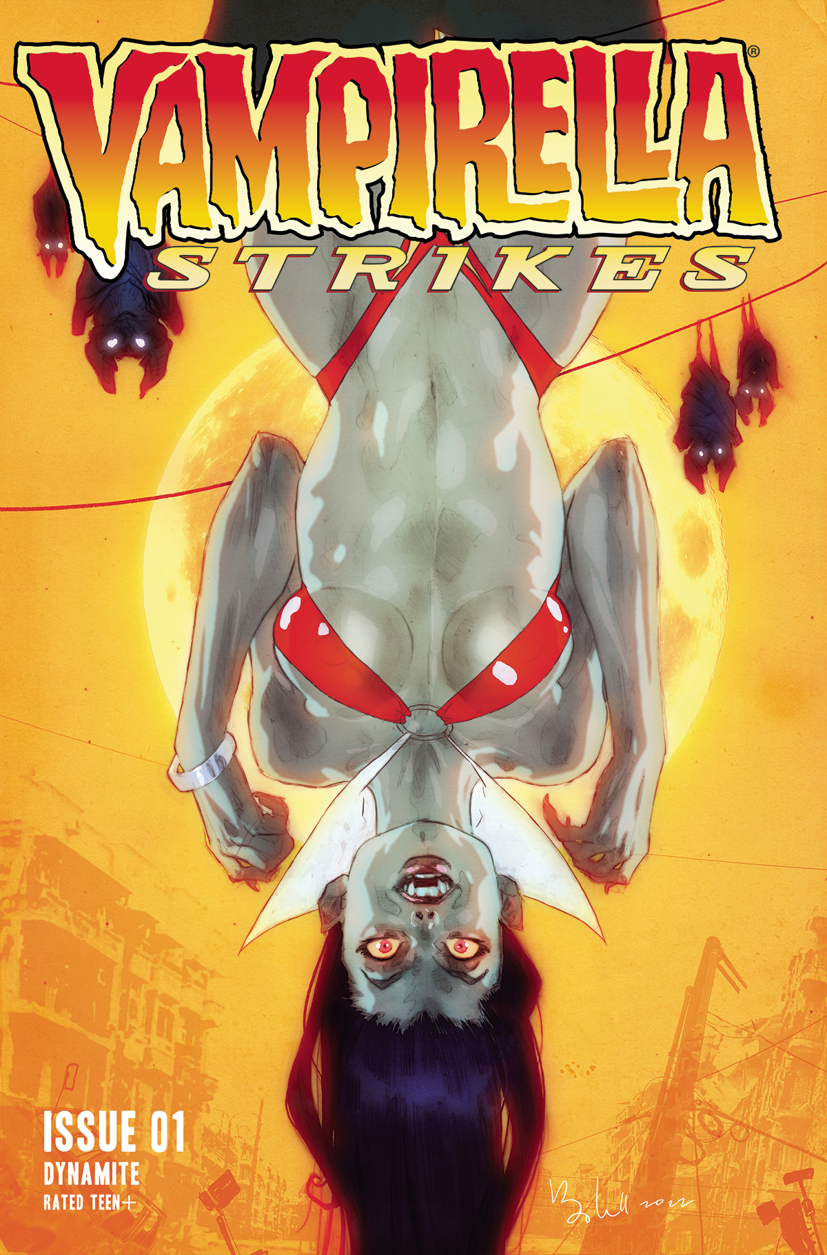 Vampirella Strikes #1 Cover D Caldwell