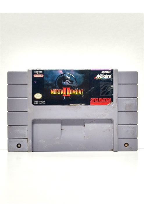 Super Nintendo Snes Mortal Kombat II Cartridge Only (Poor)