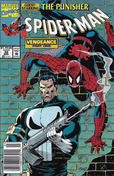 Spider-Man #32 [Newsstand]-Very Fine (7.5 – 9)