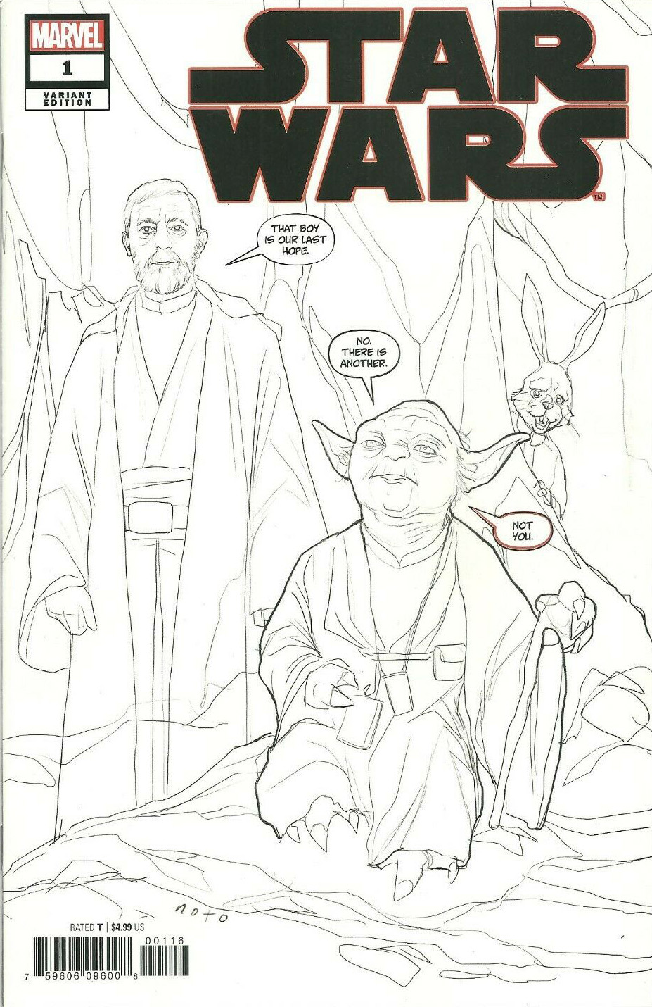 Star Wars #1 Party Sketch Variant (2020)