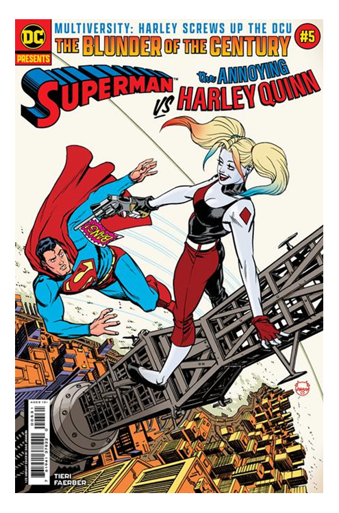 Multiversity Harley Screws Up the DCU #5 Cover D 1 for 25 Incentive Dave Johnson Card Stock Variant (Of 6)