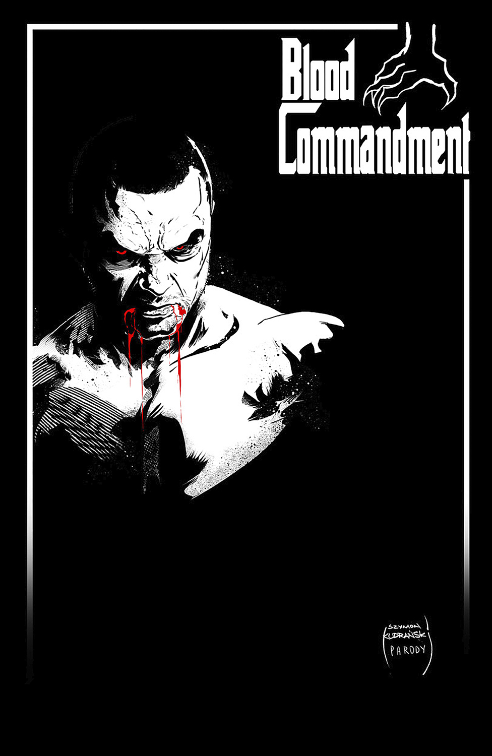 Blood Commandment #4 Cover D Kudranski Homage Variant (Of 4)