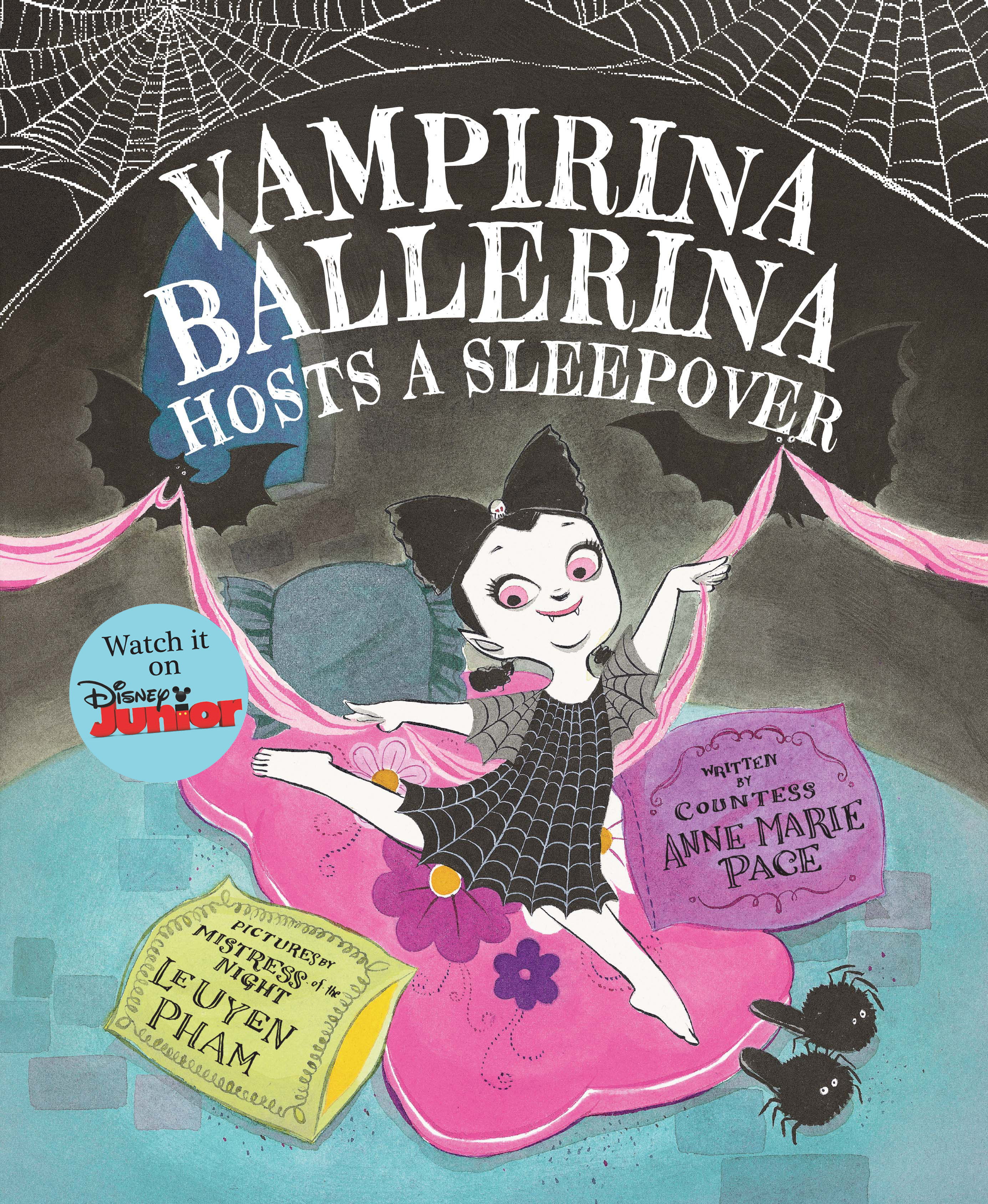 Vampirina Ballerina Hosts A Sleepover-Vampirina Ballerina (Hardcover Book)