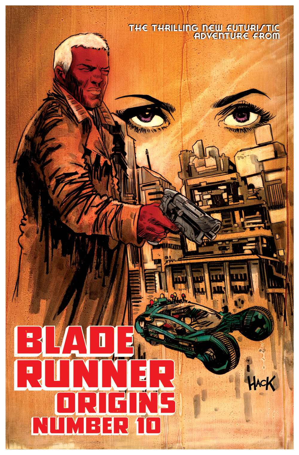Blade Runner Origins #10 Cover C Hack (Mature)