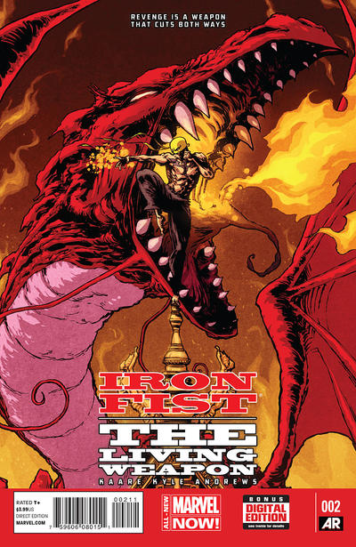 Iron Fist, The Living Weapon #2-Fine (5.5 – 7) Sparrow Becomes The Thunderer