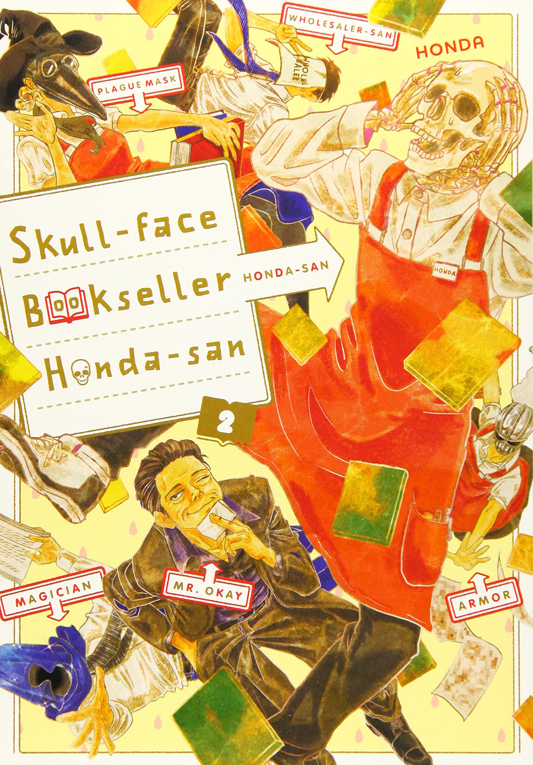 Skull-Face Bookseller Honda-San Manga Volume 2