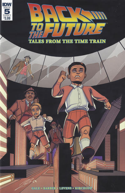 Back To The Future: Tales From The Time Train #5 [Cover A - Megan Levens] - Fn+