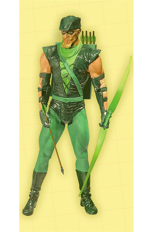 DC Direct Alex Ross Justice League Action Figure Series 5 Green Arrow (2007) 