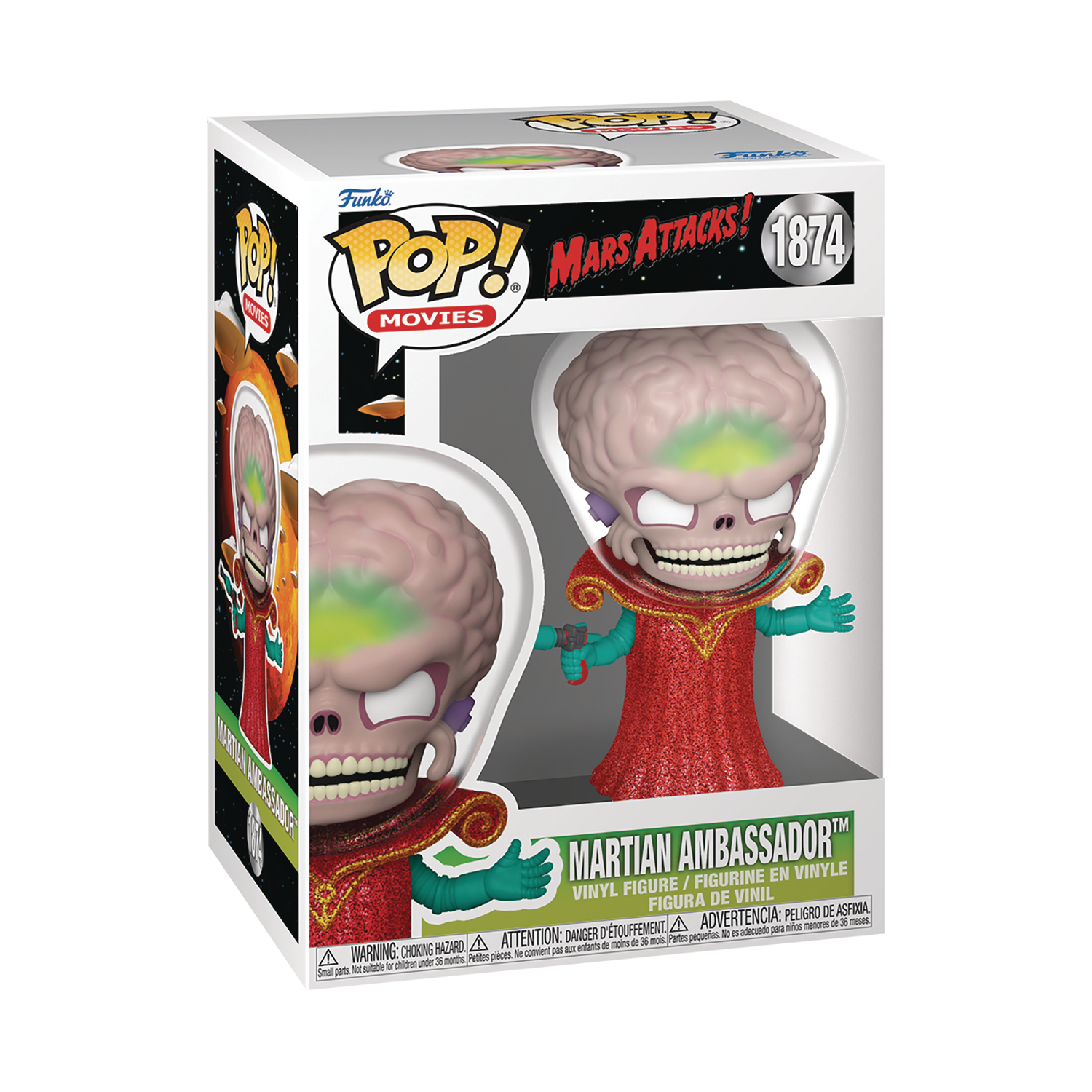 Mars Attacks Martian Ambassador Funko Pop! Vinyl Figure #1874