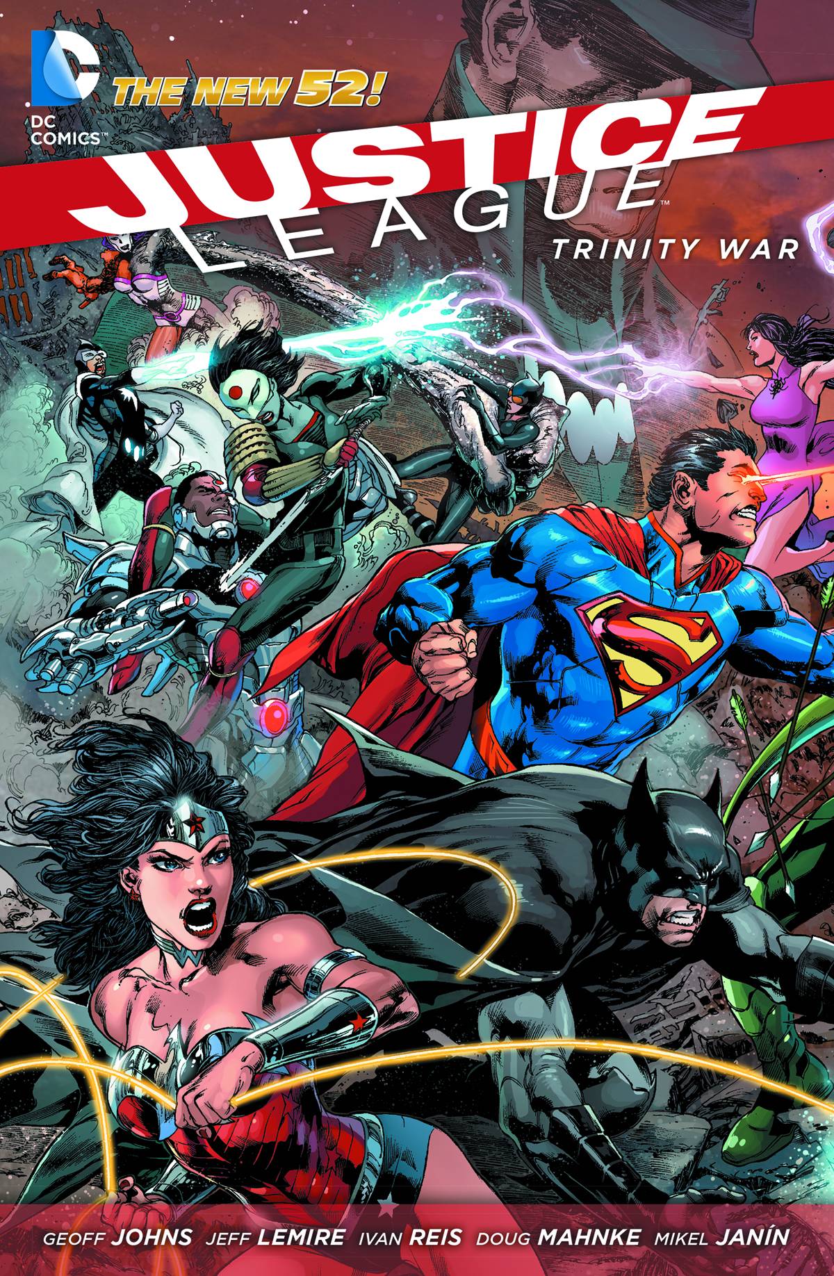 Justice League Trinity War Hardcover (New 52)
