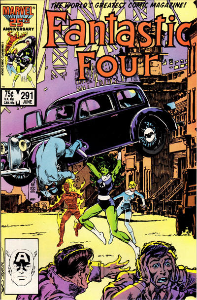 Fantastic Four #291 [Direct] - Vf/Nm 9.0