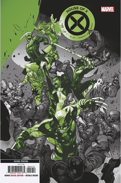 House of X #4 2nd Printing Larraz Variant (Of 6)