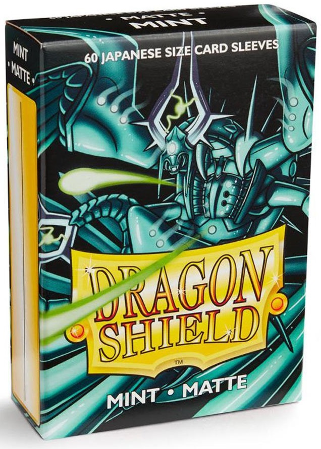 Dragon Shield Sleeves: Matte Japanese Mint (Box of 60)
