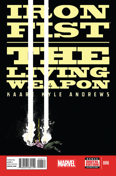 Iron Fist, The Living Weapon #6-Very Fine (7.5 – 9)