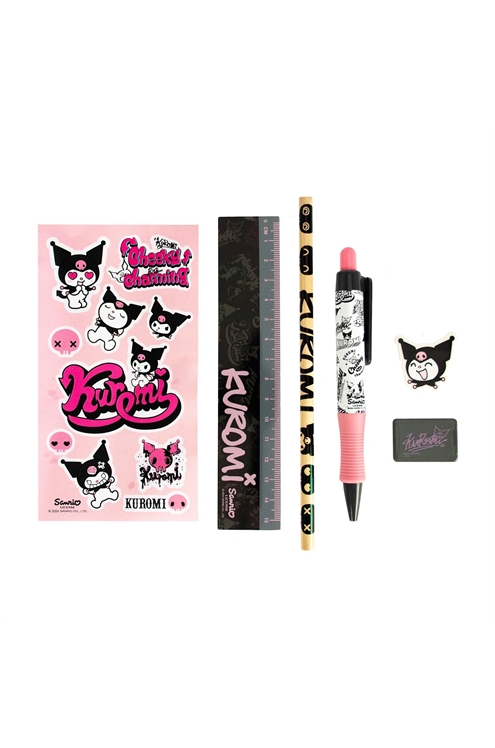 Sanrio Hello Kitty And Friends Kuromi Stationery Set