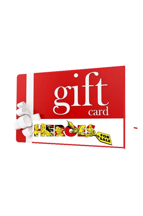 Gift Certificate Heroes For Sale $50.00