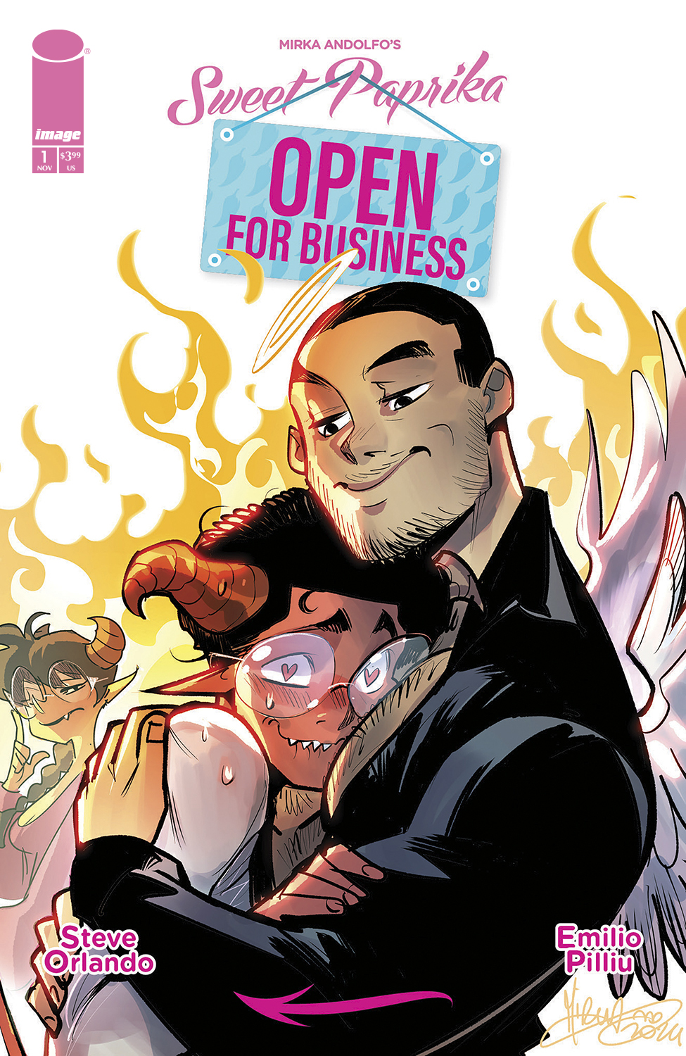 Mirka Andolfo's Sweet Paprika Open for Business #1 Cover B Mirka Andolfo Variant (Mature) (Of 5)