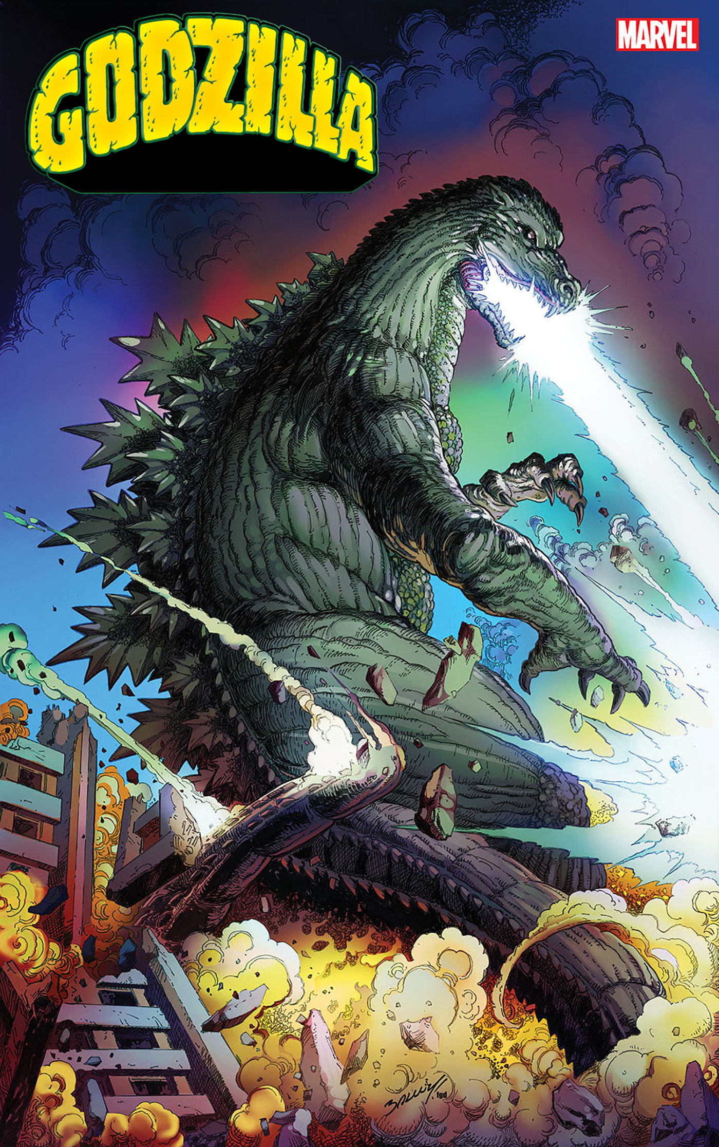 Godzilla #1 Facsimile Edition Mark Bagley Variant 1 for 25 Incentive