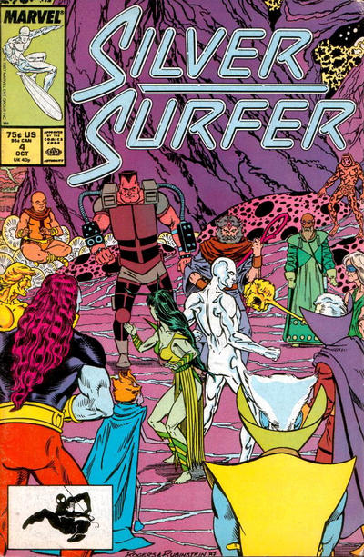 Silver Surfer #4 [Direct]-Fine (5.5 – 7)