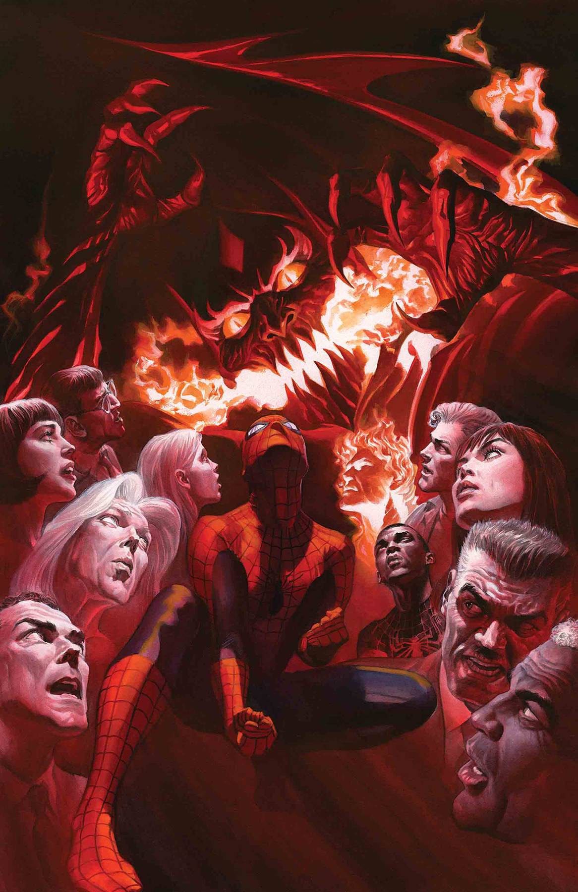 Amazing Spider-Man #800 by Alex Ross Poster