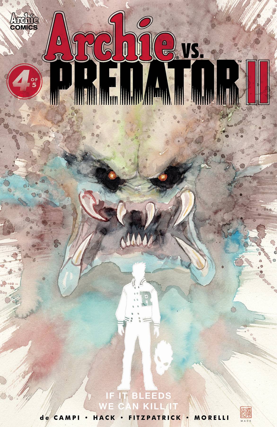 Archie Vs Predator 2 #4 Cover D Mack (Of 5)